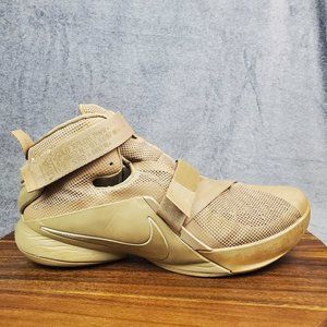 Nike Lebron Soldier 9 Premium Desert Camo Men's 13 Basketball Shoes